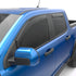 EGR 2022+ Ford Maverick In Channel Window Visors Front/Rear Set - Matte Black Crew Cab - Striker Modified