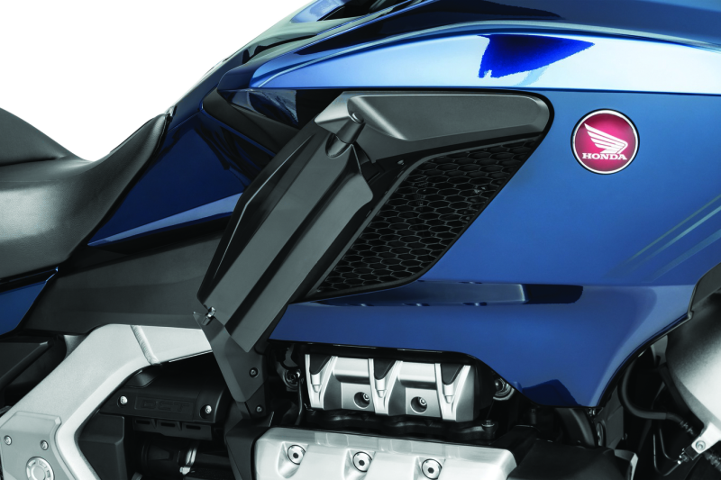 Kuryakyn Air Deflectors 18-Up Goldwing Dark Smoke - Striker Modified