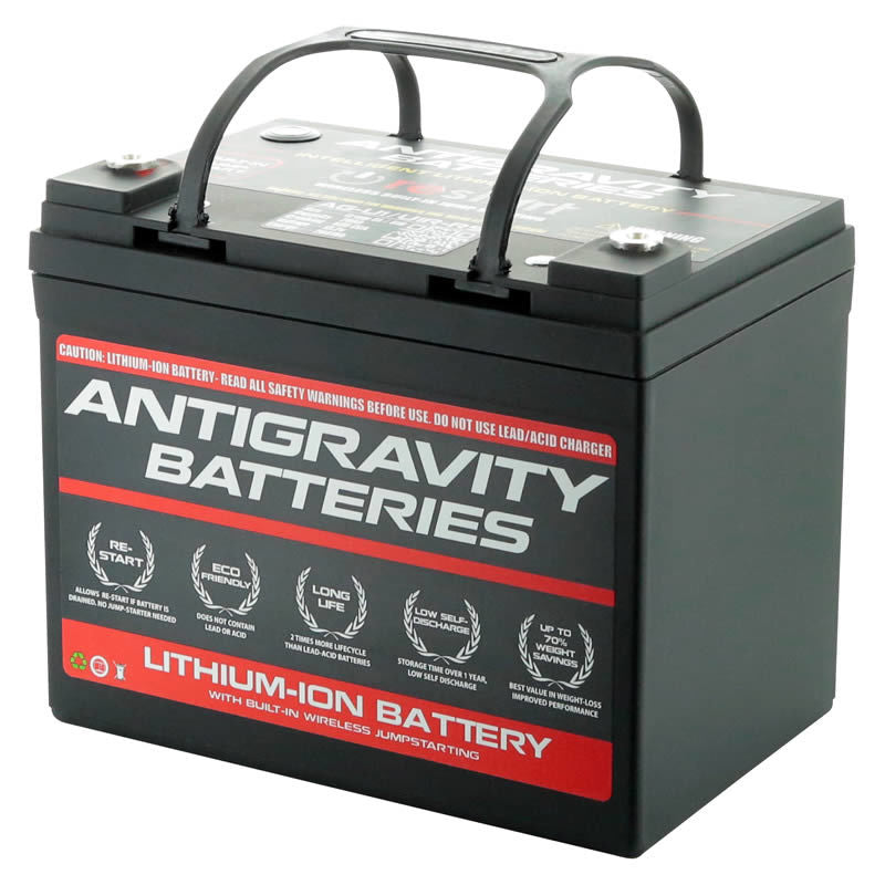 Antigravity U1/Group U1R Lithium Auto Battery w/Re-Start - Striker Modified