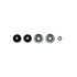 Bilstein 5100 Series 2003 Ford F-150 XLT RWD Front 46mm Monotube Shock Absorber - Striker Modified