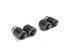 Akrapovic 2021+ BMW G87 M2, G80 M3 &amp; G82 M4 Classic Carbon Design Tail Pipe Set - Striker Modified