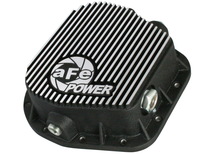 aFe Power Rear Differential Cover (Machined) 12 Bolt 9.75in 11-13 Ford F-150 EcoBoost V6 3.5L (TT) - Striker Modified