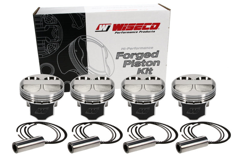 Wiseco Acura 4v DOME +2cc STRUTTED 84.0MM Piston Kit - Striker Modified