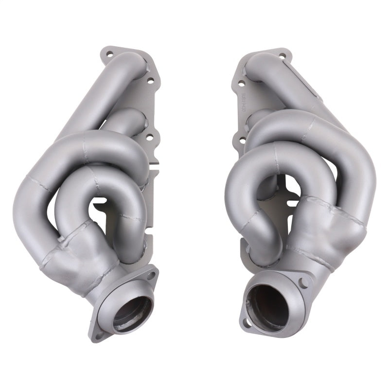 BBK 11-14 Ford F-150 Coyote 5.0 Shorty Tuned Length Exhaust Headers - 1-3/4in Titanium Ceramic - Striker Modified