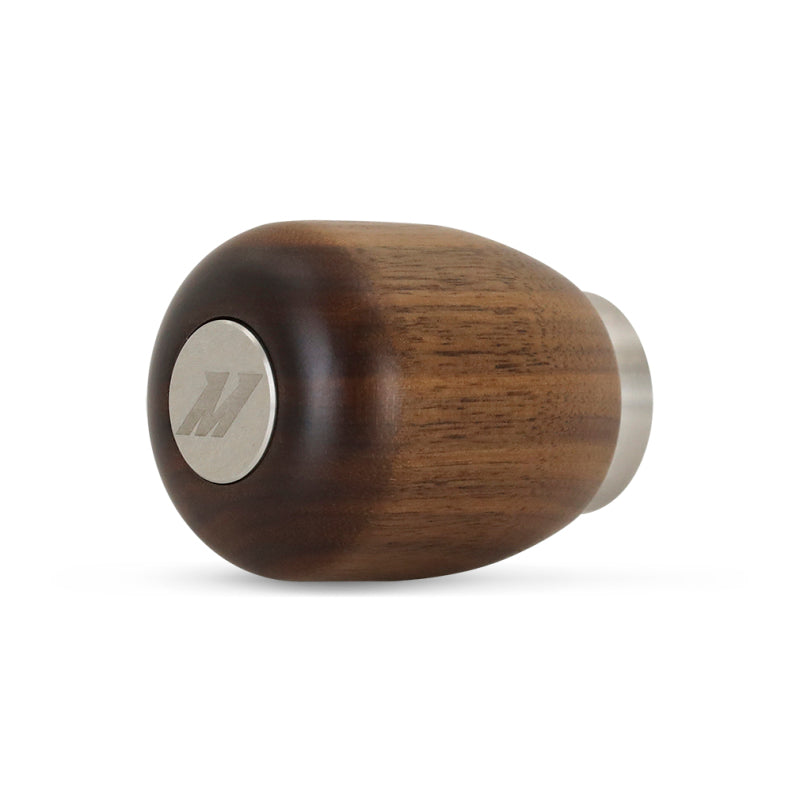 Mishimoto Short Steel Core Wood Shift Knob - Walnut - Striker Modified