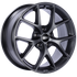 BBS SR 17x7.5 5x112 ET45 Satin Grey Wheel -82mm PFS/Clip Required - Striker Modified