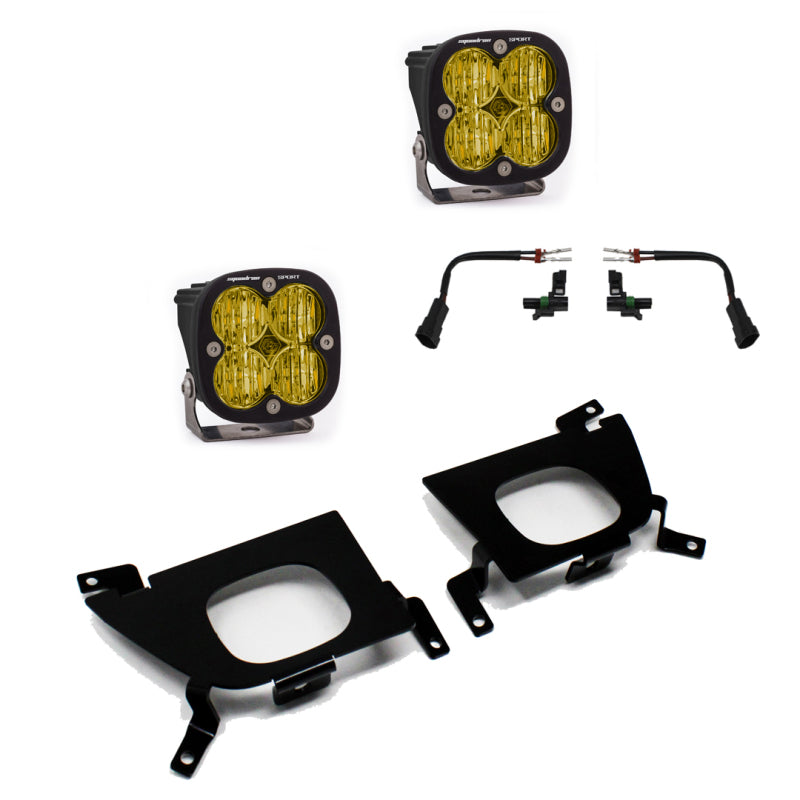 Baja Designs 2019 Silverado 1500 Pro Fog Pocket Mount Kit - Striker Modified