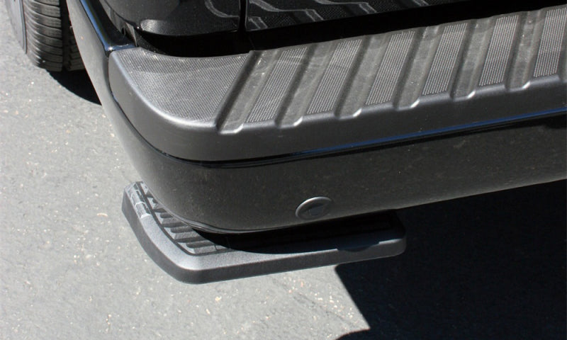 AMP Research 21-22 Ford F150 BedStep (Does Not Work w/Dual Exhaust) - Black - Striker Modified
