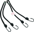 BikeMaster 24in Heavy Duty 4-Hook Bungee - Black - Striker Modified