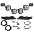 Baja Designs 17-20 Ford F-150 Raptor S2 SAE Sportsmen Fog Pocket Kit - Clear - Striker Modified