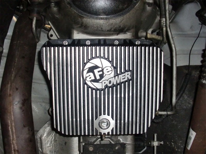 aFe Power Cover Trans Pan Machined COV Trans Pan Dodge Diesel Trucks 94-07 L6-5.9L (td) Machined - Striker Modified