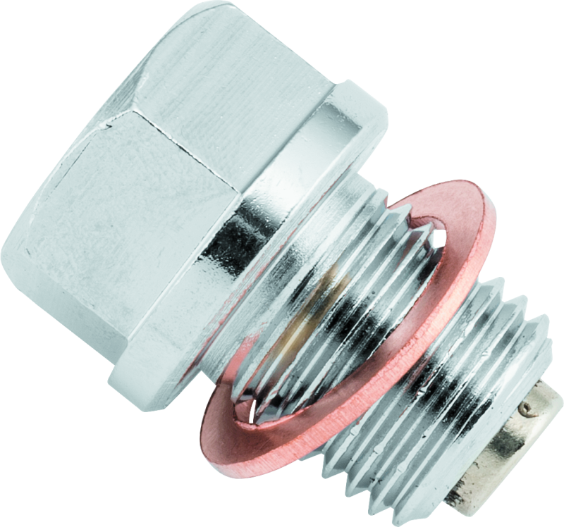 BikeMaster Magnetic Oil Drain Plug 14mm - Stainless - Striker Modified