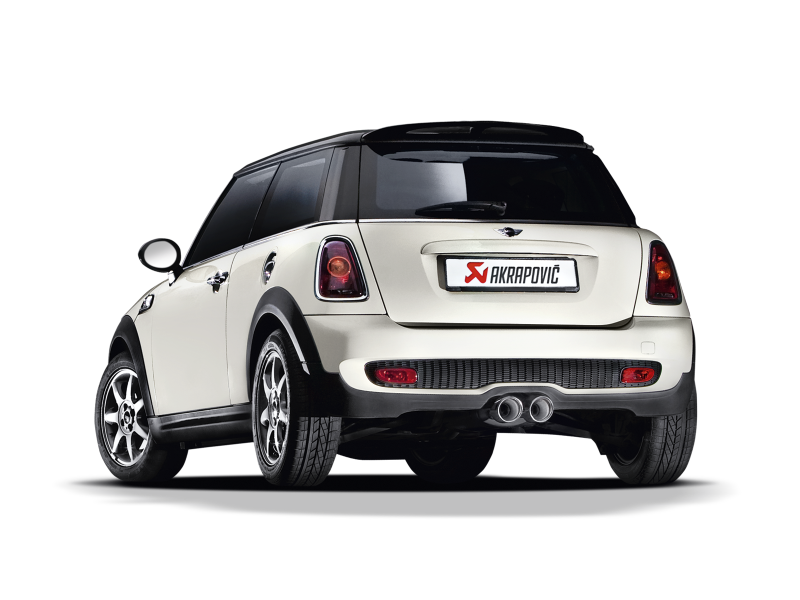 Akrapovic 07-14 MINI Cooper S (R56) / Cooper S Cabrio (R57) Evolution Line Cat Back (SS) (Req. Tips) - Striker Modified
