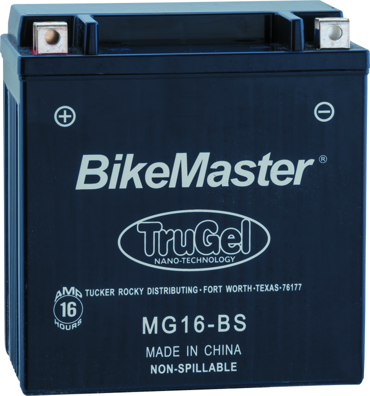 BikeMaster Trugel Battery MG16-BS - Striker Modified