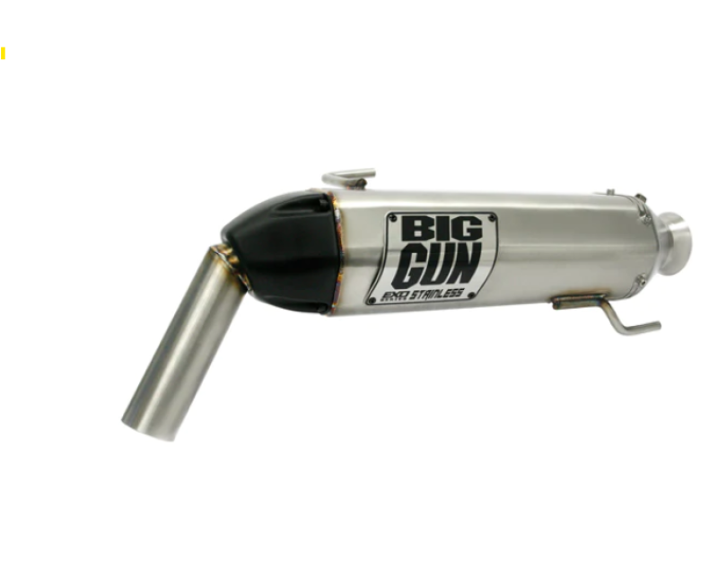 Big Gun 17-23 Polaris SPORTSMAN 850/SP EXO Stainless Slip On Exhaust - Striker Modified