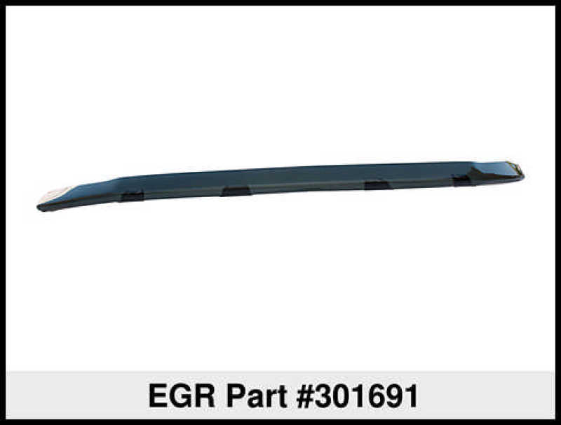 EGR 2019 Chevy 1500 Super Guard Hood Guard - Dark Smoke - Striker Modified