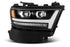 AlphaRex 19-20 Ram 1500HD PRO-Series Proj Headlight Plnk Style Blk w/Activ Light/Seq Signal/Plnk DRL - Striker Modified