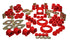 Energy Suspension 95-6/00 Toyota 4WD Pickup (Except T-100 & Tundra)  Red Hyper-Flex Master Bushing S - Striker Modified