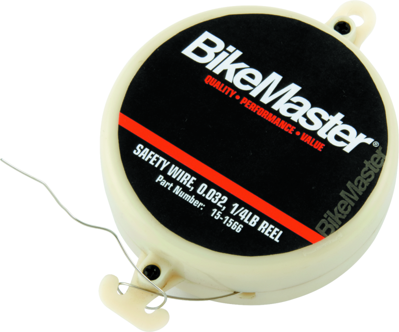 BikeMaster 0.032in Safety Wire Reel - 1/4lb - Striker Modified