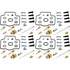 All Balls Racing 98-99 Kawasaki ZX900 Ninja ZX9R Carburetor Rebuild Kit - Striker Modified