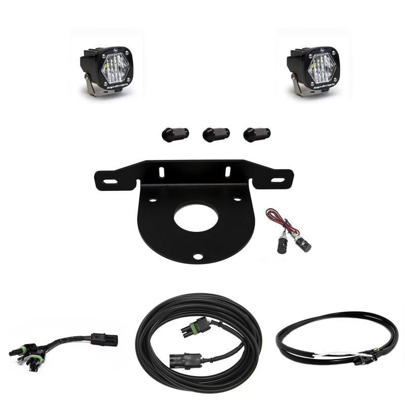 Baja Designs 2021+ Ford Bronco Dual S1 W/C Reverse Kit w/Upfitter - Striker Modified