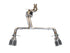 AWE Tuning Audi B8.5 S5 3.0T Track Edition Exhaust - Chrome Silver Tips (102mm) - Striker Modified