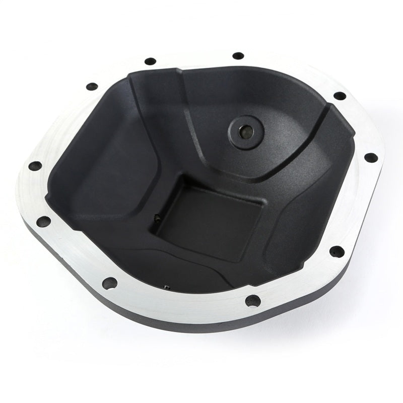 Rugged Ridge Boulder Aluminum Differential Cover Dana 44 Black - Striker Modified