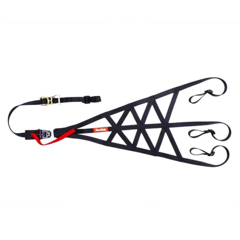 RaceQuip Black SFI 37.1 Side Roll Cage Net - Striker Modified