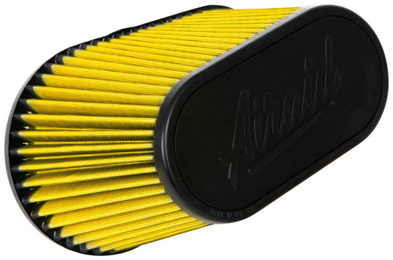 Airaid Universal Air Filter - Cone 4-1/2in FLG x 11-1/2x7in B x 9x4-1/2inTx 7-1/4in H - Synthaflow - Striker Modified