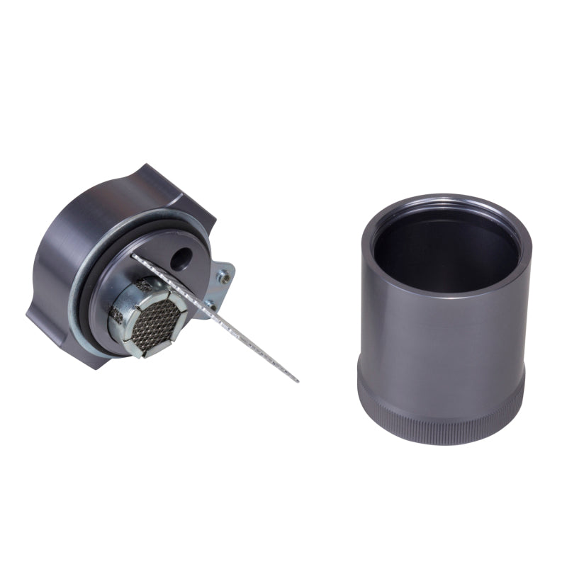 BBK 11-17 Ford Mustang GT Oil Separator Kit - Passenger Side - Striker Modified