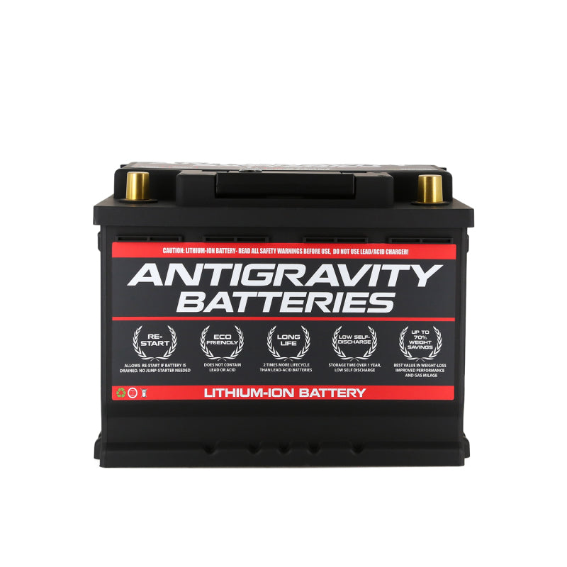Antigravity H5/Group 47 Lithium Car Battery w/Re-Start - Striker Modified