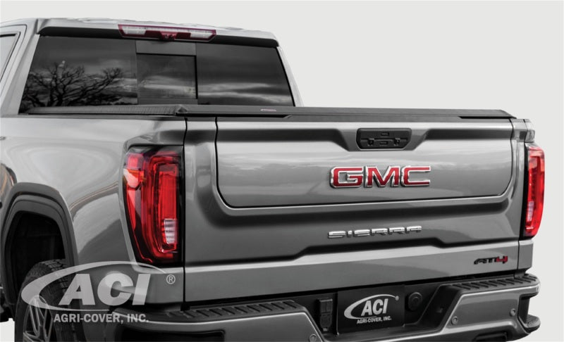 Access LOMAX Tri-Fold Cover Black Urethane Finish 19+ Chevrolet Silverado 1500 - 6ft 6in Bed - Striker Modified