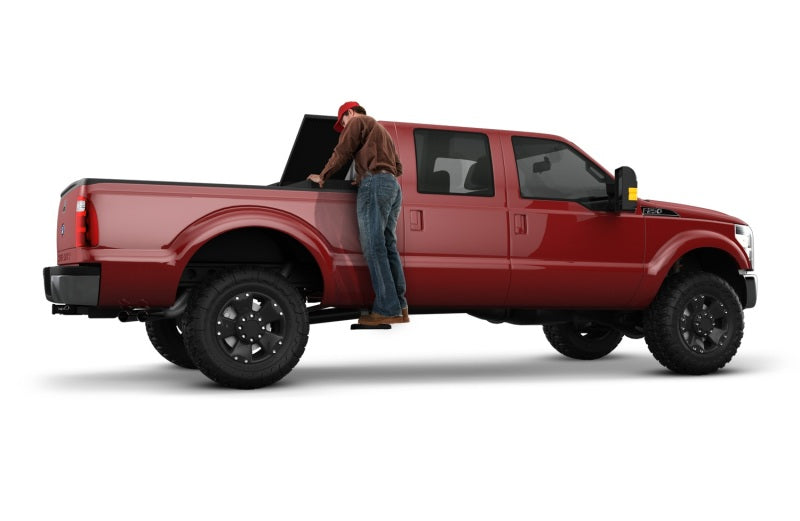 AMP Research 1999-2016 Ford F-250/350 All Beds BedStep2 - Black - Striker Modified