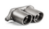 Akrapovic 2018 Porsche 911 GT3 (991.2) Tail Pipe Set (Titanium) - Striker Modified