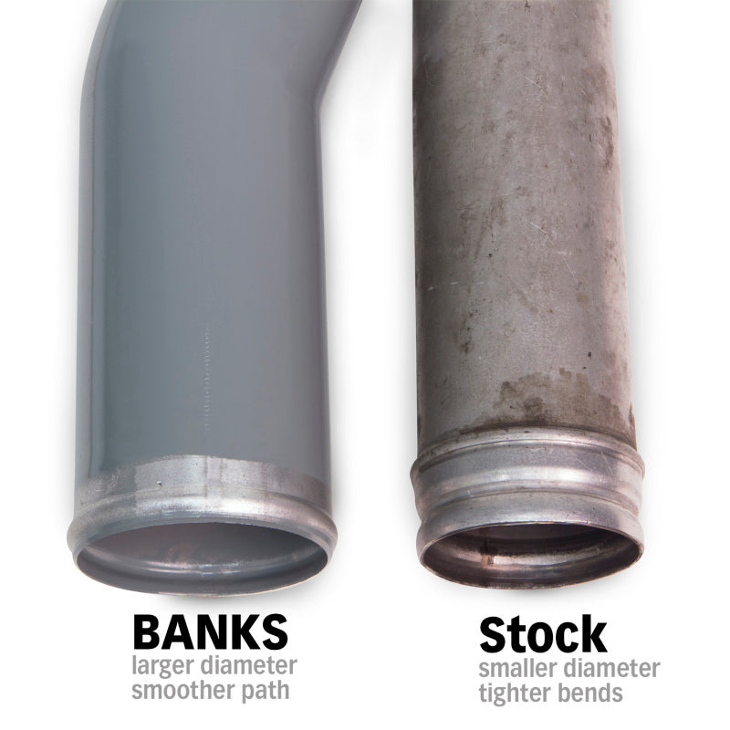 Banks 07-09 Ram 6.7L Diesel Boost Tube System - Striker Modified