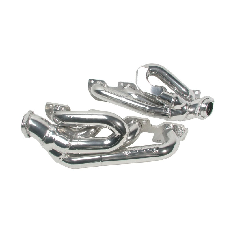 BBK 04-08 Dodge Ram 5.7 Hemi Shorty Tuned Length Exhaust Headers - 1-3/4 Silver Ceramic - Striker Modified