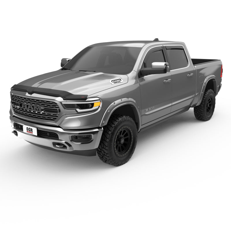 EGR 2019 Dodge Ram 1500 Superguard Hood Shield - Dark Smoke - Striker Modified