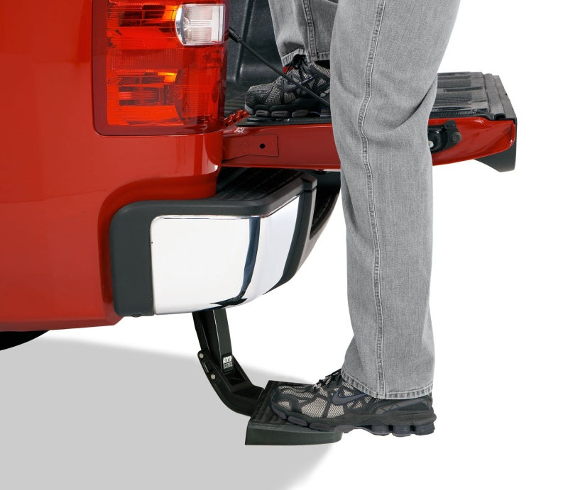 AMP Research 2002-2008 Dodge Ram 1500 BedStep - Black - Striker Modified