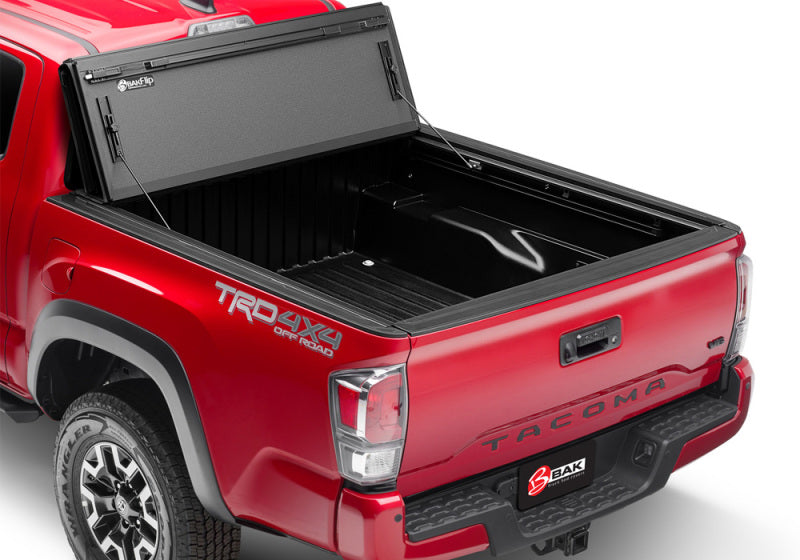 BAK 2024 Toyota Tacoma 6ft Bed BAKFlip MX4 Bed Cover - Striker Modified