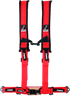 DragonFire Racing Harness- H-Style- 4-Point- 2in Buckle- Red - Striker Modified