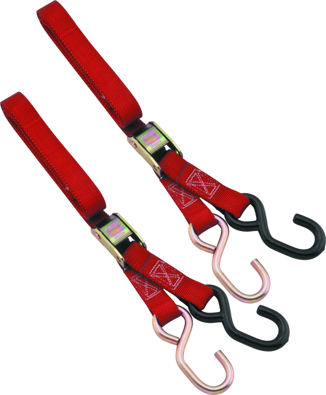 BikeMaster 1in Tiedown - Red - Striker Modified