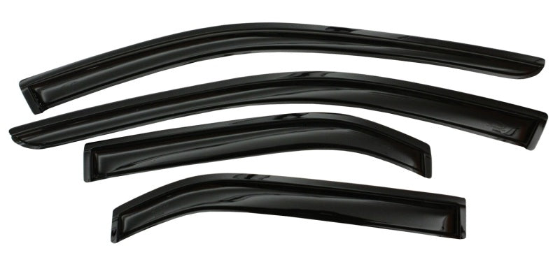 AVS 2018 Chevy Traverse Ventvisor Outside Mount Window Deflectors 4pc - Smoke - Striker Modified