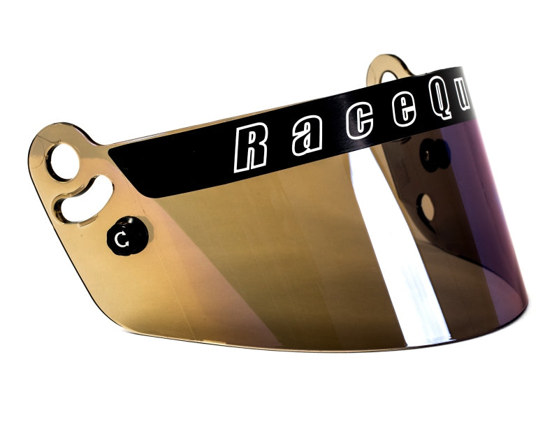 RaceQuip PRO Series Shield - Blue Iridium - Striker Modified