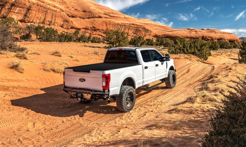AMP Research 22-23 Ford F-250/350/450 All Cabs (Fits Only Sync 4 Models) PowerStep Plug N Play - Blk - Striker Modified