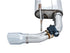 AWE Tuning Ford Focus RS SwitchPath Cat-back Exhaust - Chrome Silver Tips - Striker Modified