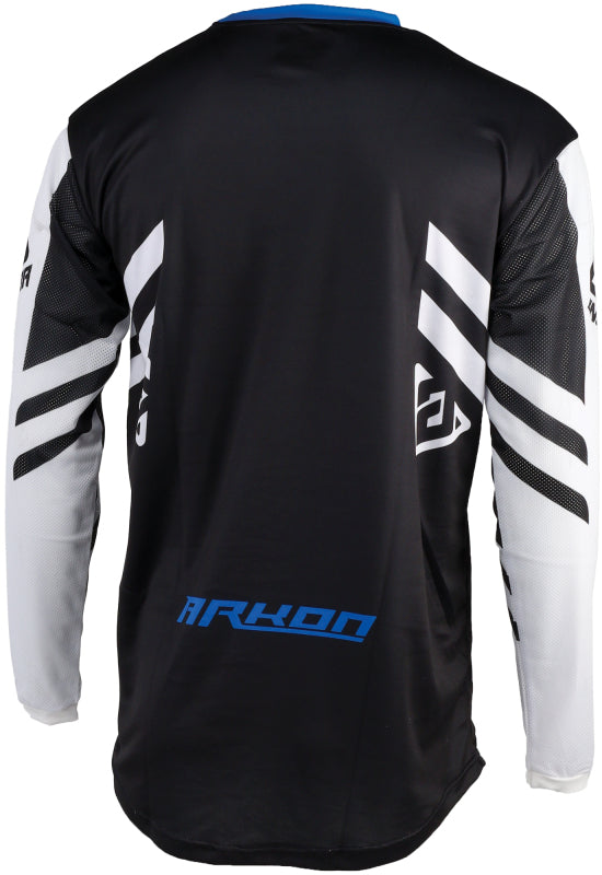 Answer 25 Arkon Nitrus Jersey Blue/Black/White - Large - Striker Modified