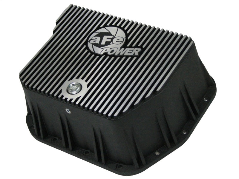 aFe Power Cover Trans Pan Machined COV Trans Pan Dodge Diesel Trucks 94-07 L6-5.9L (td) Machined - Striker Modified