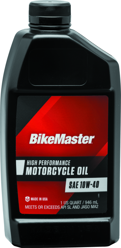 BikeMaster 10W40 Performance Oil - Quart - Striker Modified