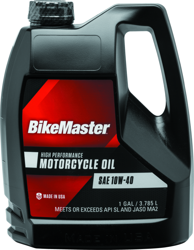 BikeMaster 10W40 Performance Oil - Gallon - Striker Modified