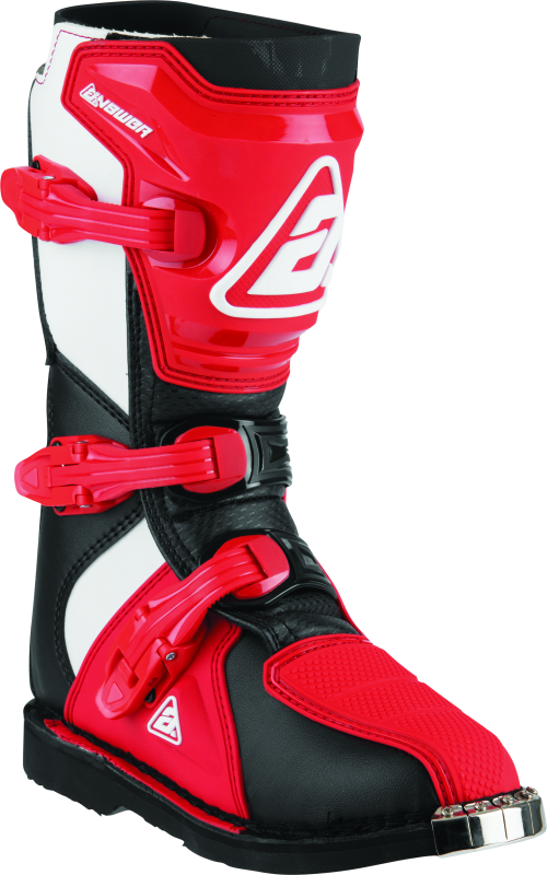 Answer AR1 Boot Black/Red Youth - 5 - Striker Modified